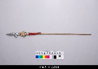 藏品(布袋戲道具-鉤鐮鎗)的圖片